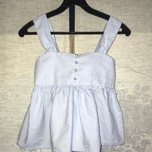 ZARA Crop top no sleeves